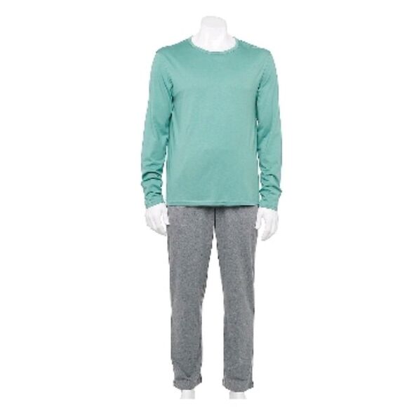 Men's Sonoma Goods For Life Supersoft Modern-Fit Pajamas Set - Picture 1 of 4